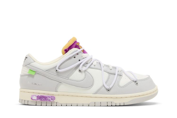 Off-White x Nike Dunk Low Lot 03 of 50 - Nike Sneaker, Detailansicht 3