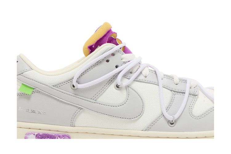 Off-White x Nike Dunk Low Lot 03 of 50 - Nike Sneaker, Detailansicht 4
