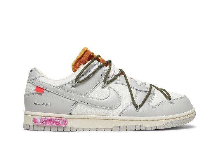 Off-White x Nike Dunk Low Lot 22 of 50 - Nike Sneaker, Detailansicht 3