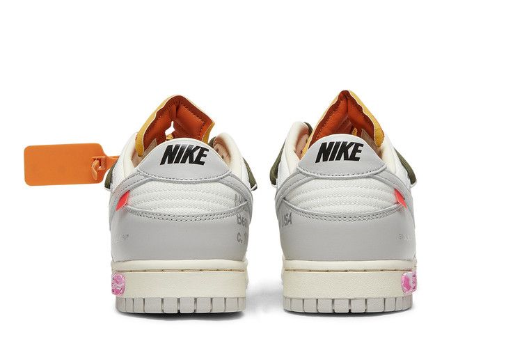 Off-White x Nike Dunk Low Lot 22 of 50 - Nike Sneaker, Detailansicht 8