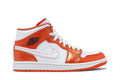Air Jordan 1 Mid Metallic Orange - Air Jordan Sneaker, Detailansicht 2