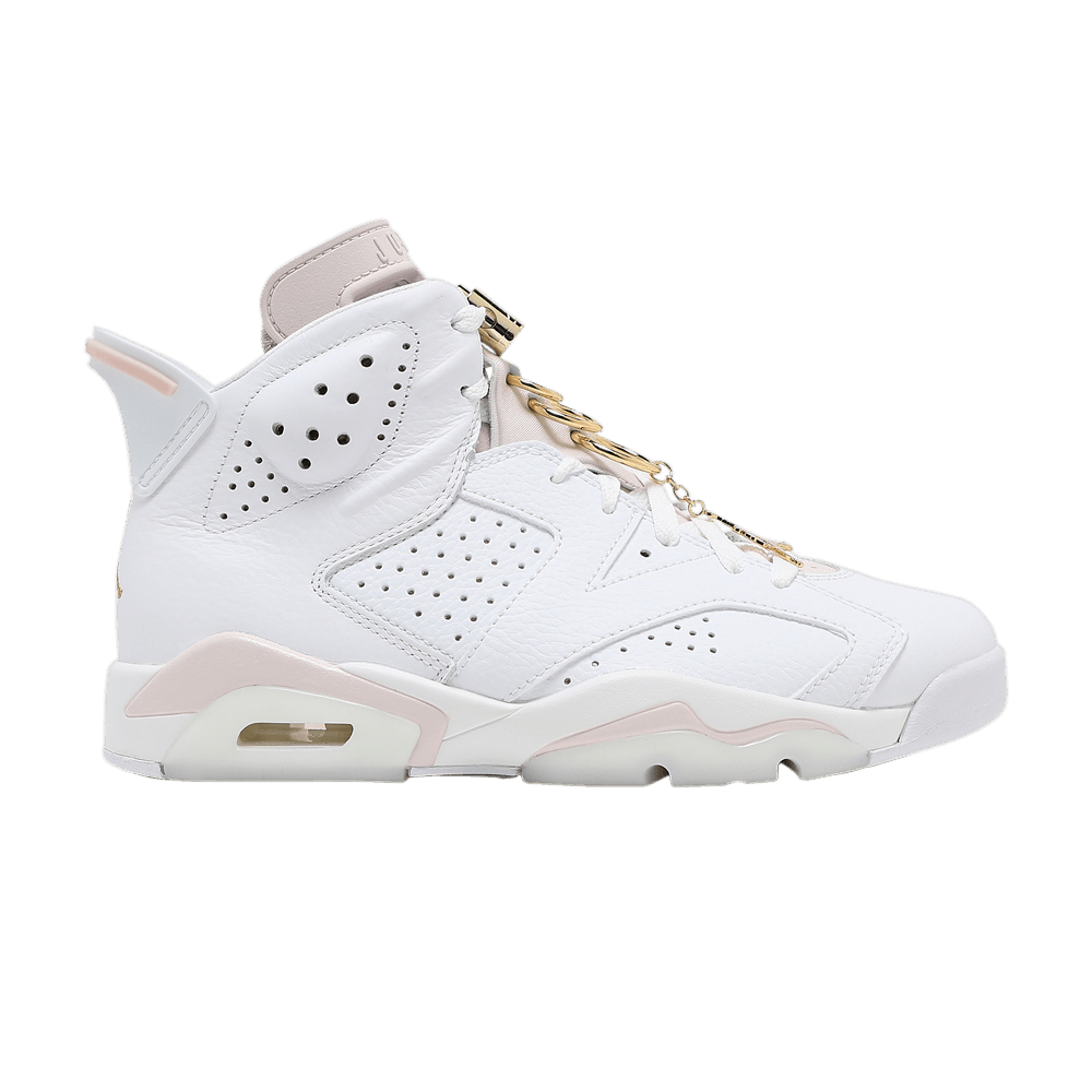 Wmns Air Jordan 6 Retro Gold Hoops - Air Jordan Sneaker, Detailansicht 2
