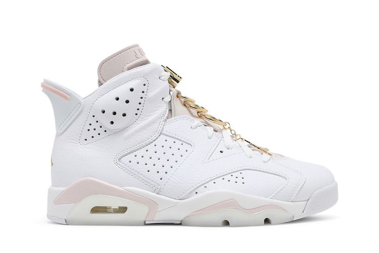 Wmns Air Jordan 6 Retro Gold Hoops - Air Jordan Sneaker, Detailansicht 3