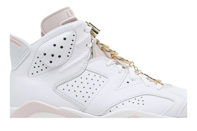 Wmns Air Jordan 6 Retro Gold Hoops - Air Jordan Sneaker, Detailansicht 4