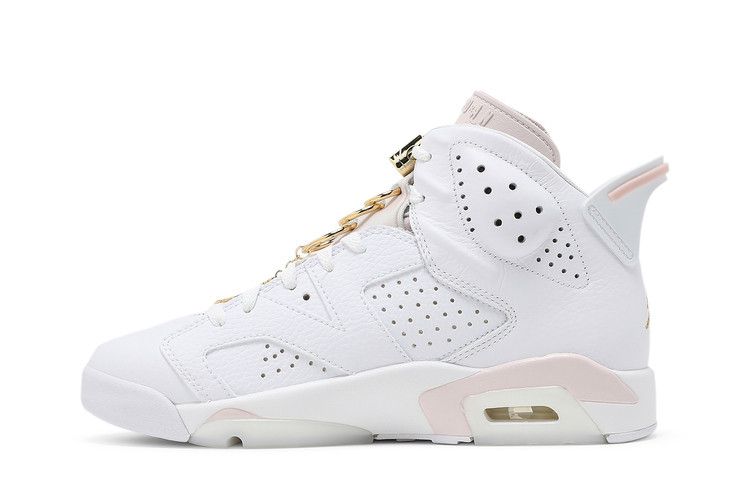 Wmns Air Jordan 6 Retro Gold Hoops - Air Jordan Sneaker, Detailansicht 5