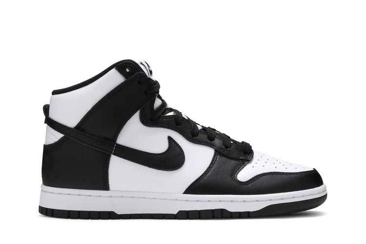Nike Dunk High Black White - Nike Sneaker, Detailansicht 2