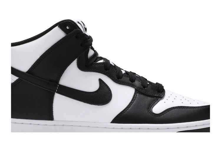 Nike Dunk High Black White - Nike Sneaker, Detailansicht 3