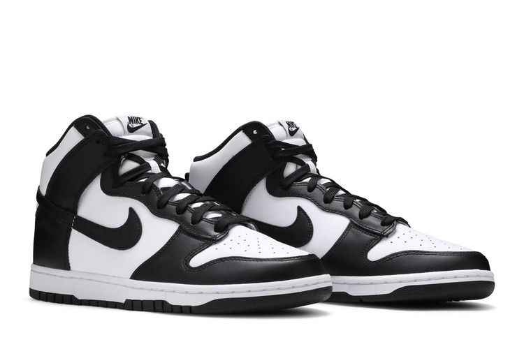 Nike Dunk High Black White - Nike Sneaker, Detailansicht 9