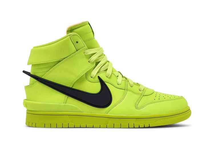 AMBUSH x Nike Dunk High Flash Lime - Nike Sneaker, Detailansicht 3