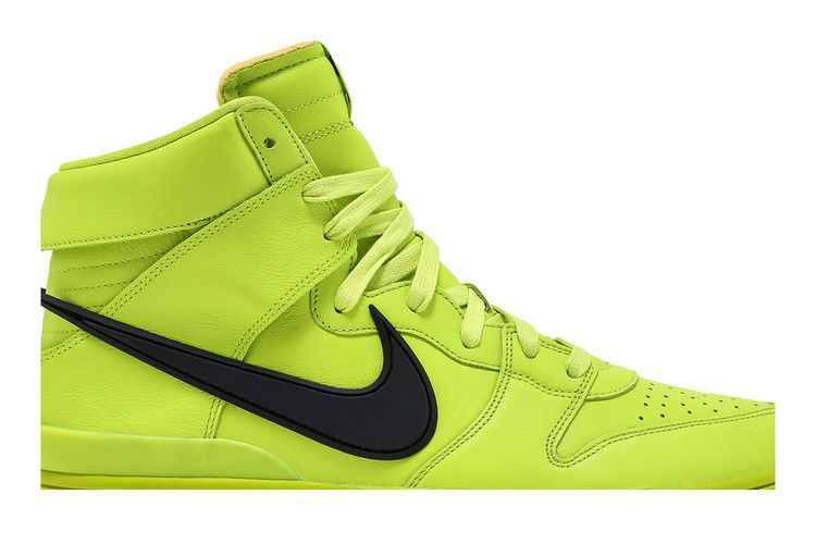 AMBUSH x Nike Dunk High Flash Lime - Nike Sneaker, Detailansicht 4