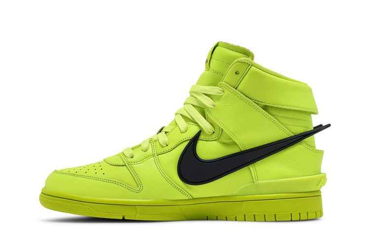AMBUSH x Nike Dunk High Flash Lime - Nike Sneaker, Detailansicht 5