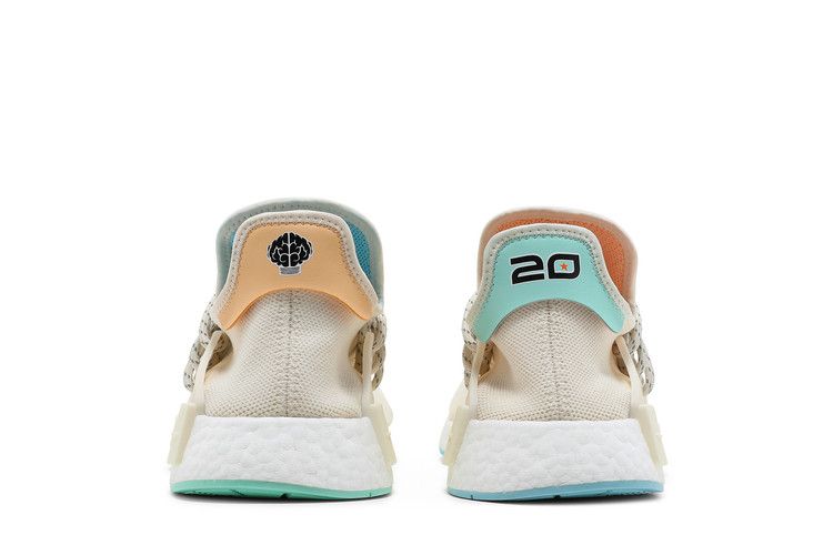 Adidas NMD HU Pharrell NERD Chalk White - Adidas Sneaker, Detailansicht 7