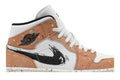 Air Jordan 1 Mid SE Brushstroke - Air Jordan Sneaker, Detailansicht 3