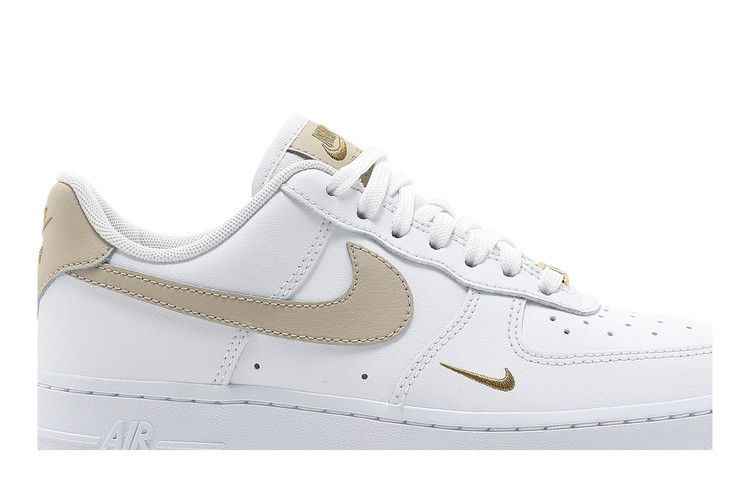 Nike Air Force 1 Low '07 Essential White Beige - Nike Sneaker, Detailansicht 3