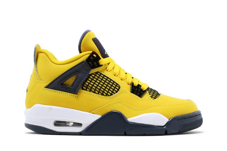 Air Jordan 4 Retro GS Lightning 2021 - Air Jordan Sneaker, Detailansicht 3