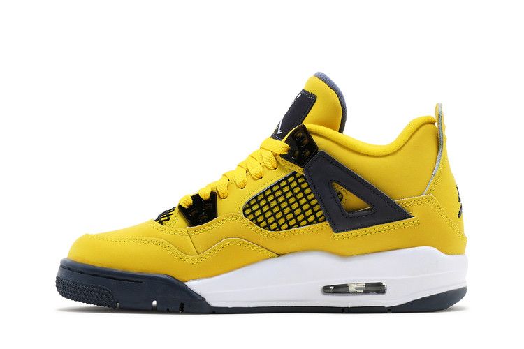 Air Jordan 4 Retro GS Lightning 2021 - Air Jordan Sneaker, Detailansicht 5
