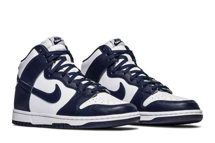 Nike Dunk High Midnight Navy - Nike Sneaker, Detailansicht 10