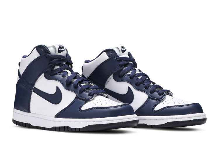 Nike Dunk High GS Midnight Navy - Nike Sneaker, Detailansicht 10
