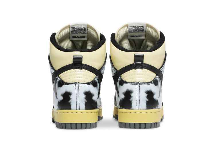 Nike Dunk High 1985 Black Acid Wash - Nike Sneaker, Detailansicht 7