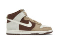 Nike Dunk High Light Chocolate - Nike Sneaker, Detailansicht 3