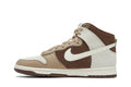 Nike Dunk High Light Chocolate - Nike Sneaker, Detailansicht 5
