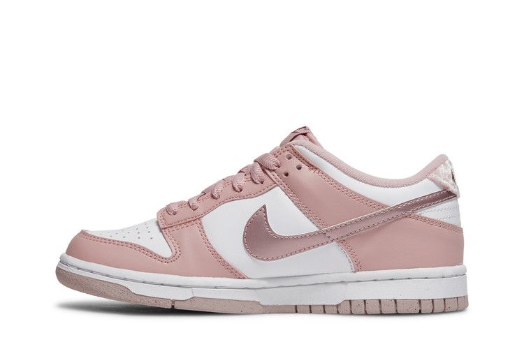 Nike Dunk Low Pink Velvet (GS) - Nike Sneaker, Detailansicht 4