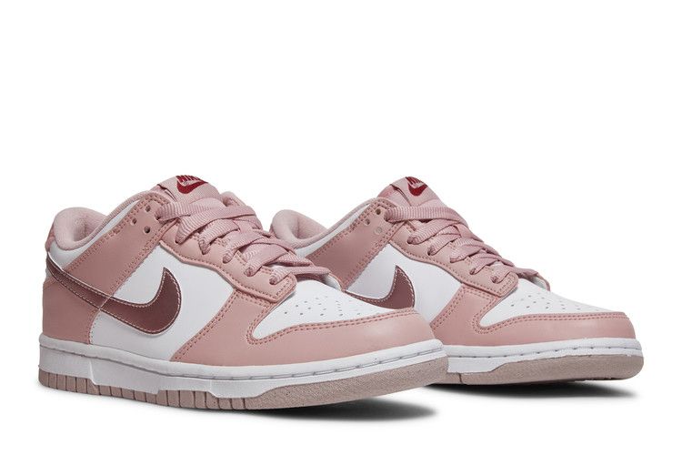 Nike Dunk Low Pink Velvet (GS) - Nike Sneaker, Detailansicht 9