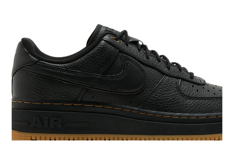 Nike Air Force 1 Low Luxe Black Gum - Nike Sneaker, Detailansicht 3