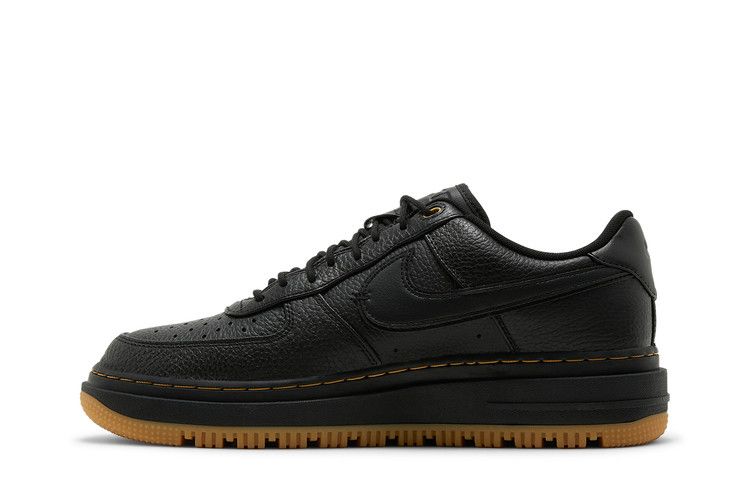 Nike Air Force 1 Low Luxe Black Gum - Nike Sneaker, Detailansicht 4