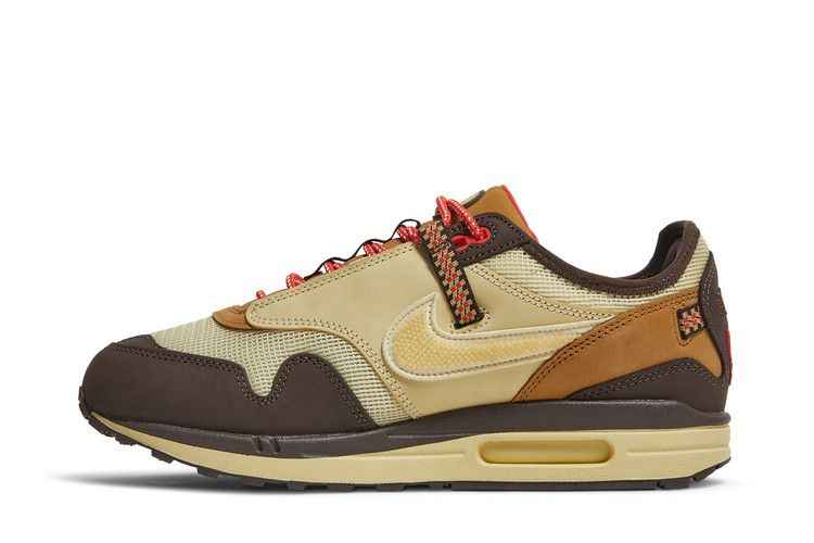 Air Max 1 Travis Scott Cactus Jack Baroque Brown - Nike Sneaker, Detailansicht 4