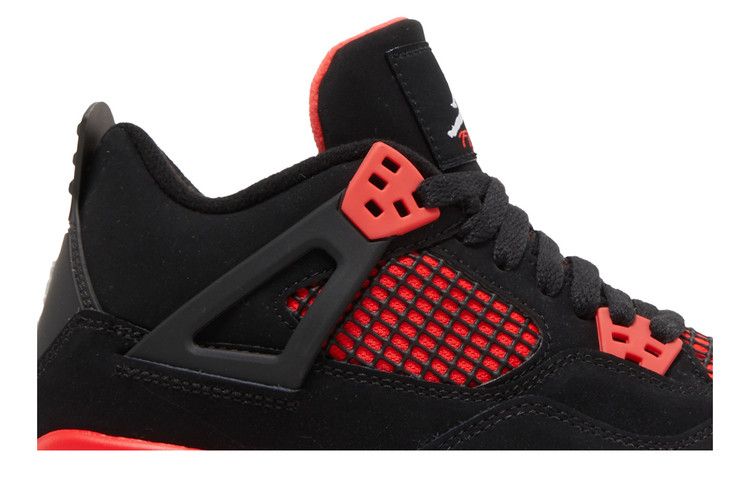 Air Jordan 4 Retro GS Red Thunder - Air Jordan Sneaker, Detailansicht 4
