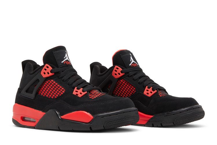 Air Jordan 4 Retro GS Red Thunder - Air Jordan Sneaker, Detailansicht 10