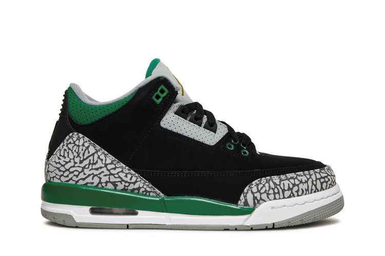 Air Jordan 3 Retro GS Pine Green - Air Jordan Sneaker, Detailansicht 3