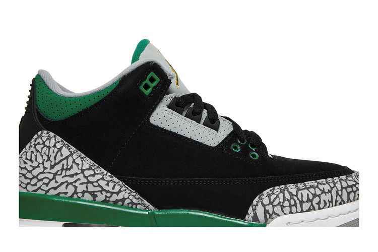 Air Jordan 3 Retro GS Pine Green - Air Jordan Sneaker, Detailansicht 4