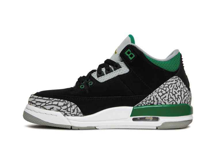 Air Jordan 3 Retro GS Pine Green - Air Jordan Sneaker, Detailansicht 5