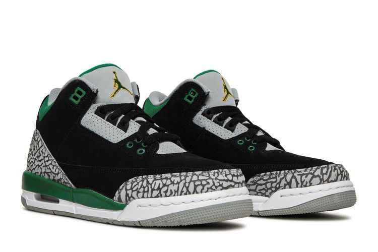 Air Jordan 3 Retro GS Pine Green - Air Jordan Sneaker, Detailansicht 10