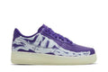 Nike Air Force 1 Low '07 QS Purple Skeleton Halloween - Nike Sneaker, Detailansicht 2