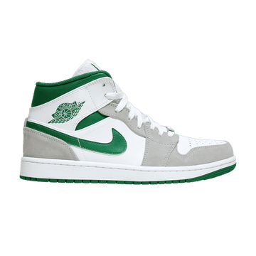 Air Jordan 1 Mid SE Grey Green - Air Jordan Sneaker
