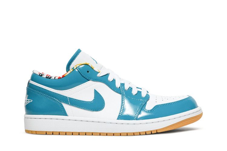Air Jordan 1 Low SE Barcelona Print - Air Jordan Sneaker, Detailansicht 2