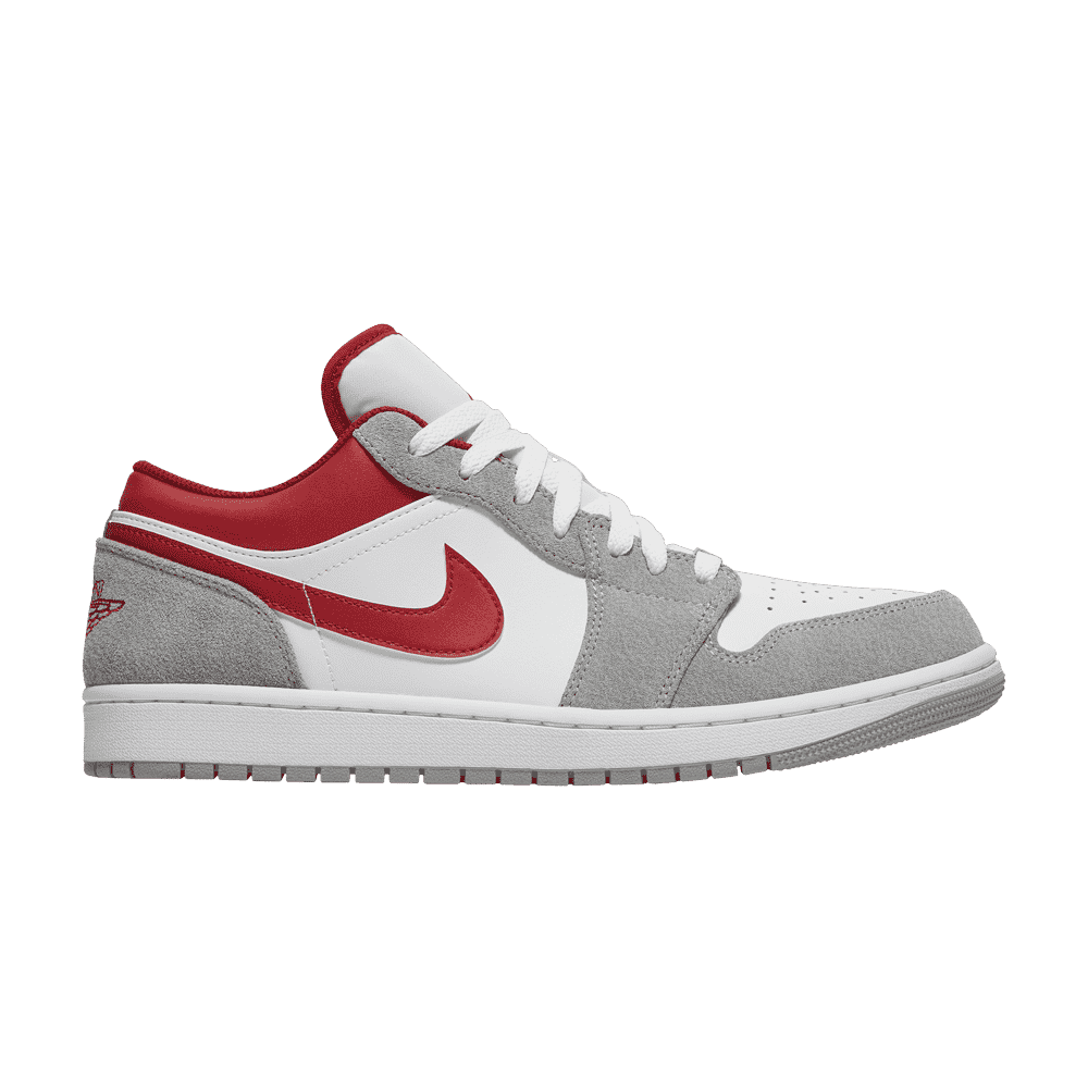 Air Jordan 1 Low SE Světle kouřově šedá Gym Red