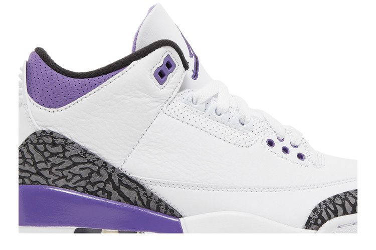 Air Jordan 3 Retro Dark Iris - Air Jordan Sneaker, Detailansicht 3