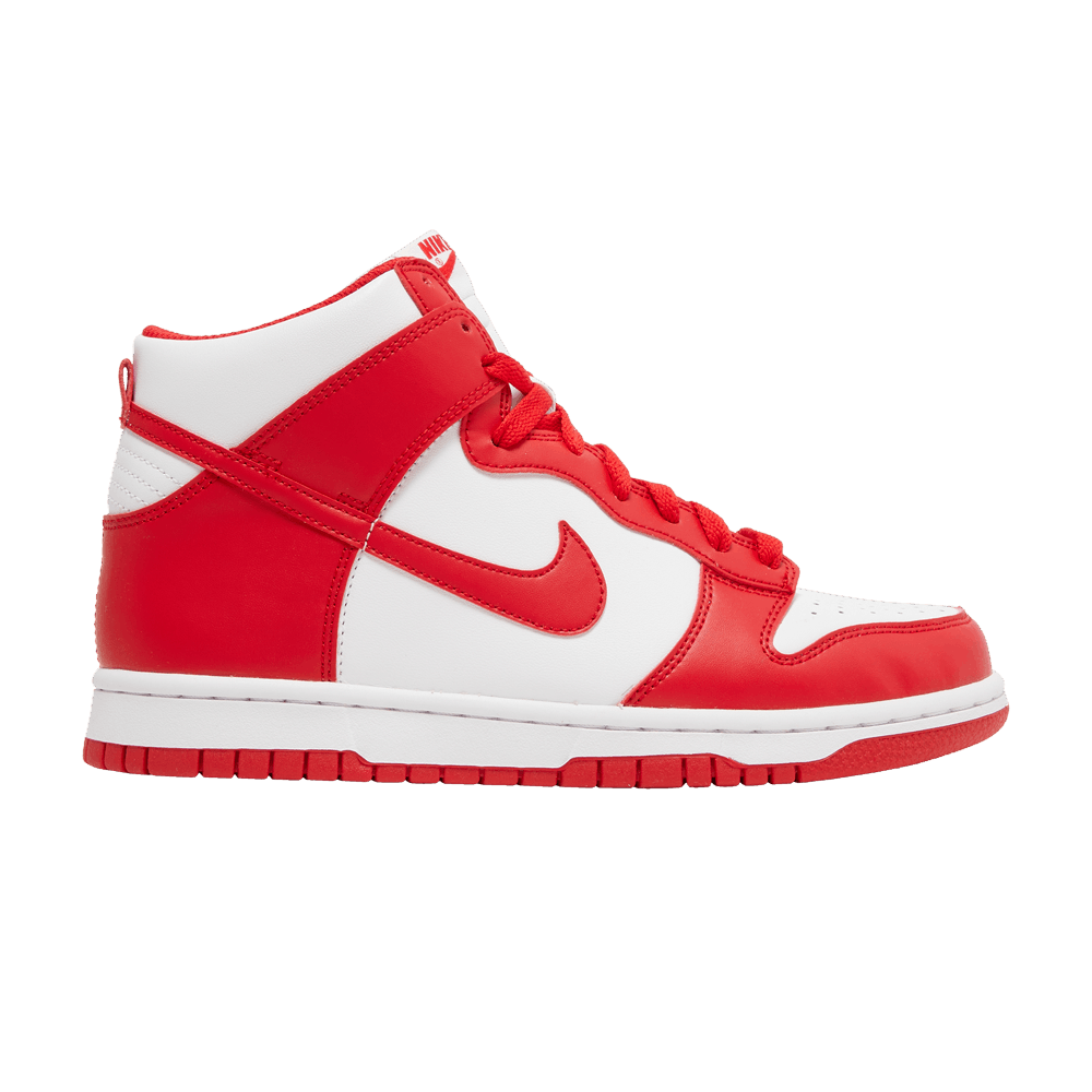 Nike Dunk High GS Championship Red - Nike Sneaker, Detailansicht 2