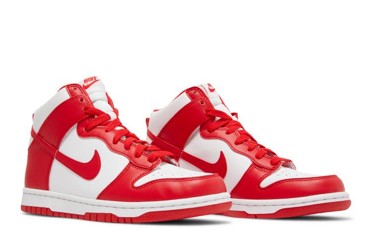 Nike Dunk High GS Championship Red - Nike Sneaker, Detailansicht 10