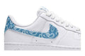 Nike Air Force 1 Low '07 Essential White Worn Blue Paisley - Nike Sneaker, Detailansicht 3