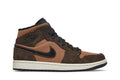 Air Jordan 1 Mid SE Dark Chocolate - Air Jordan Sneaker, Detailansicht 2