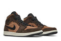Air Jordan 1 Mid SE Dark Chocolate - Air Jordan Sneaker, Detailansicht 9