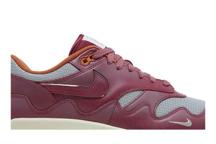 Air Max 1 Patta Waves Rush Maroon (with Bracelet) - Nike Sneaker, Detailansicht 3