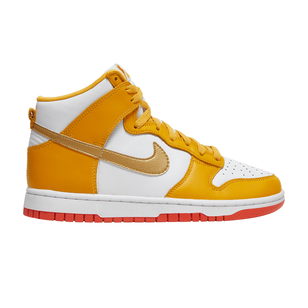 Nike Wmns Dunk High University Gold Orange - Nike Sneaker, Detailansicht 2