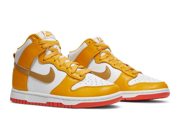 Nike Wmns Dunk High University Gold Orange - Nike Sneaker, Detailansicht 10