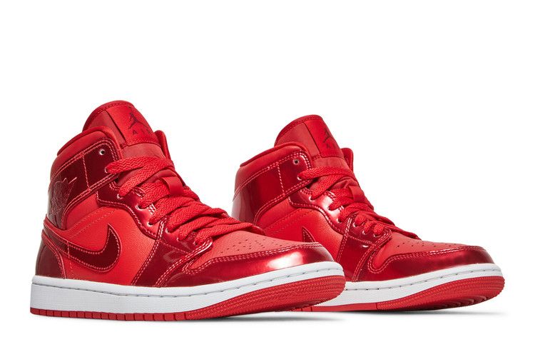 Air Jordan 1 Mid SE Pomegranate - Air Jordan Sneaker, Detailansicht 9